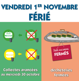 1er novembre férié