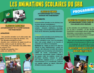 Animations scolaires 2024-2025