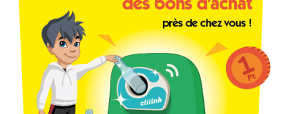 Cliiink ! Et le tri du verre est récompensé !